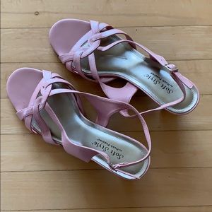 Pink hush puppy heels